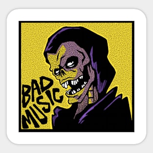 Bad Music Sticker